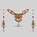 Ruby Blossom Mala Set